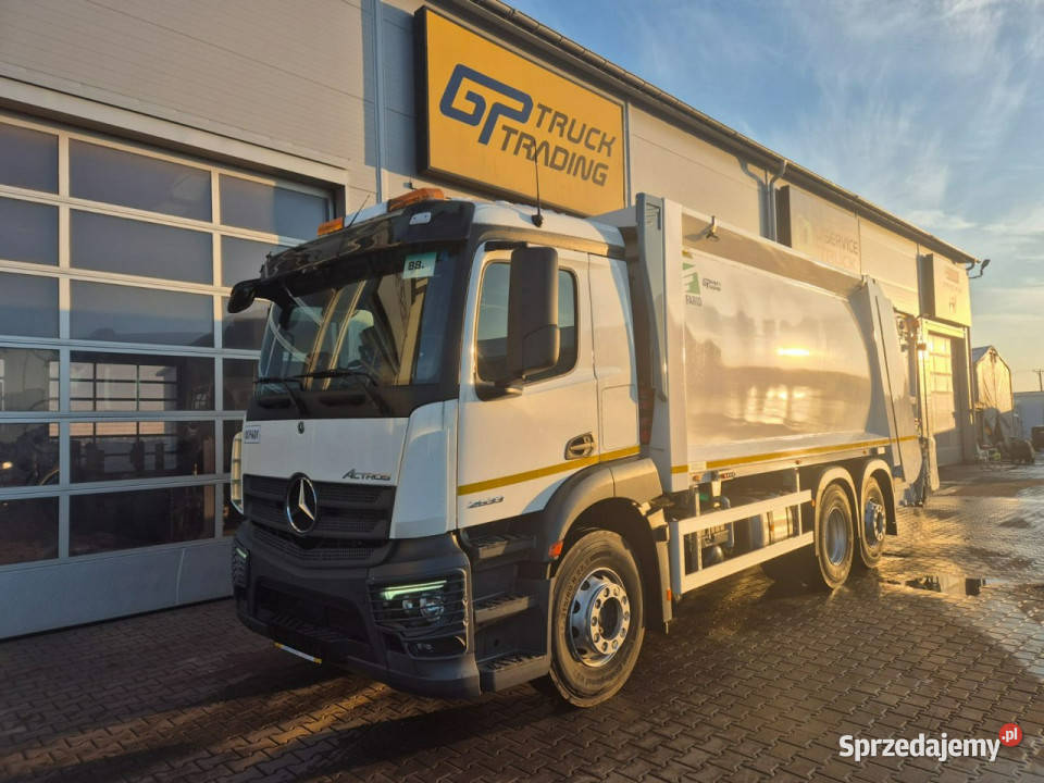 śmieciarki Mercedes Actros 2633 śmieciarka Farid Śmieciarki Sokołów