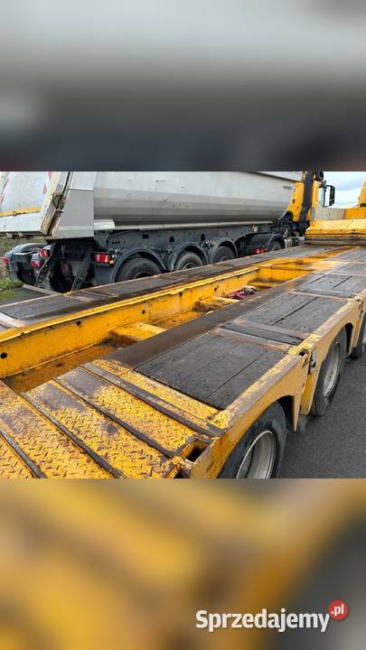 Naczepa do przewozu maszyn tiefbett niskopodłogowe Warszawa