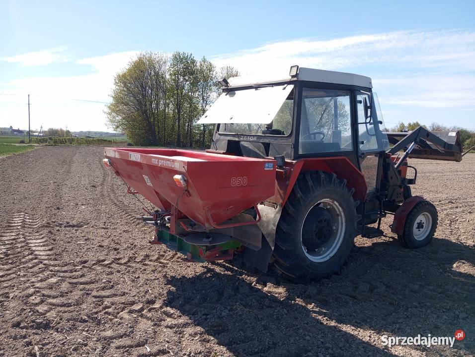 Rozsiewacz Unia MX 850 premium nieuszkodzony Huta Józefów