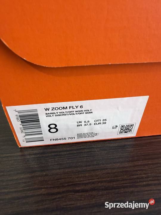 Buty do biegania Nike Zoom Fly 6 FN8455701 zielony Warszawa