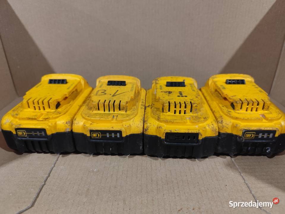Akumulator bateria DeWALT 4Ah 5Ah 18V XR LIION lubelskie Włodawa sprzedam