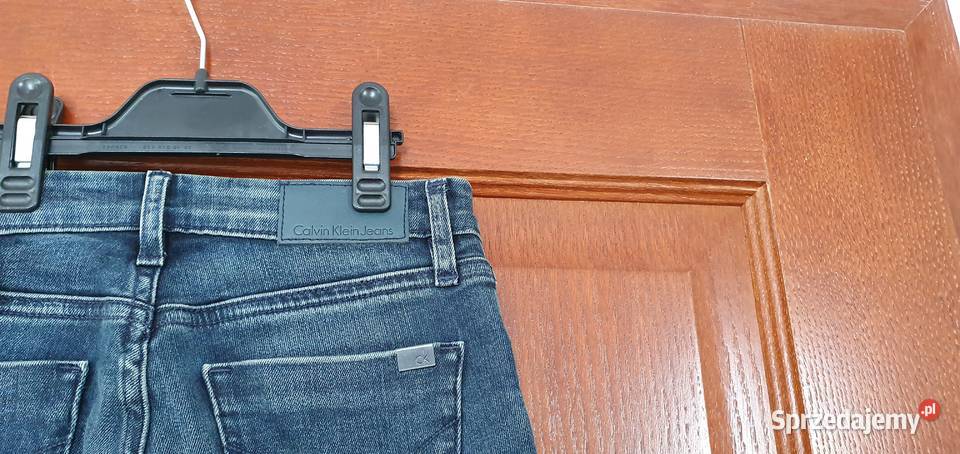 Nowe spodnie damskie Calvin Klein Jeans W25 L32 Bibice