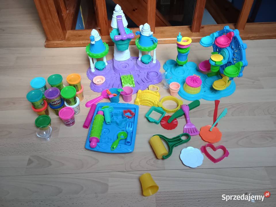 Zestaw Playdoh lodowy zamek babeczkowy festiwal Pszenno sprzedam