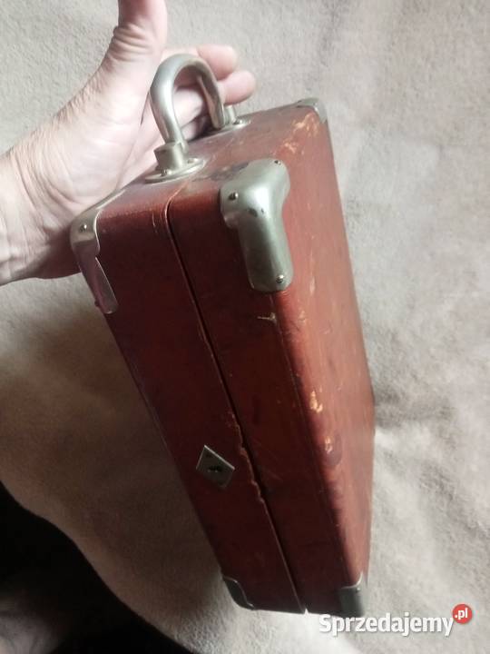 Mikroskop Leitz Wetzlar etui stara Leica 1913r Antyki Grójec