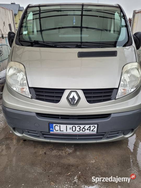 Renault Trafic 2007r 20DCI 115 9osobowy nieuszkodzony Renault Lipno
