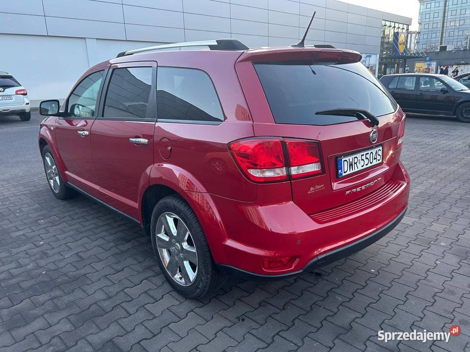 Fiat Freemont Raty Prywatnie nowy 7 os Navi wielofunkcyjna kierownica Wrocław