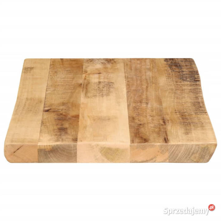 Blat stołu z naturalną krawędzią 60x40x25 drewno Blaty sprzedam