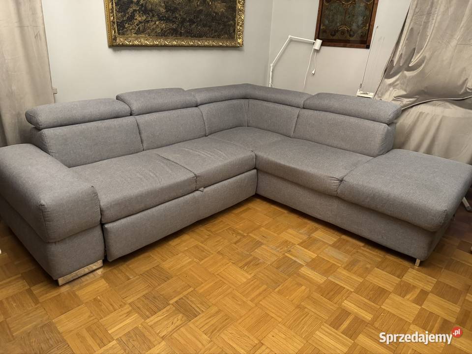 Narożnik z funkcją spania Warszawa sprzedam