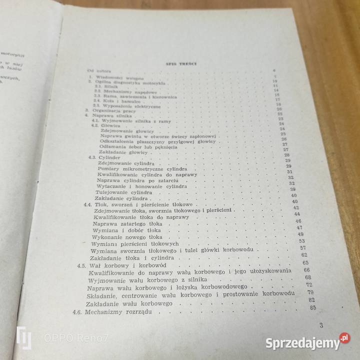 Naprawa motocykli 1963 r Łubno