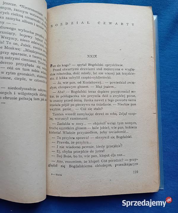 Leon Kruczkowski Sidła Czytelnik 1953 r Wydanie Antyki, Sztuka, Kolekcje Koźminek