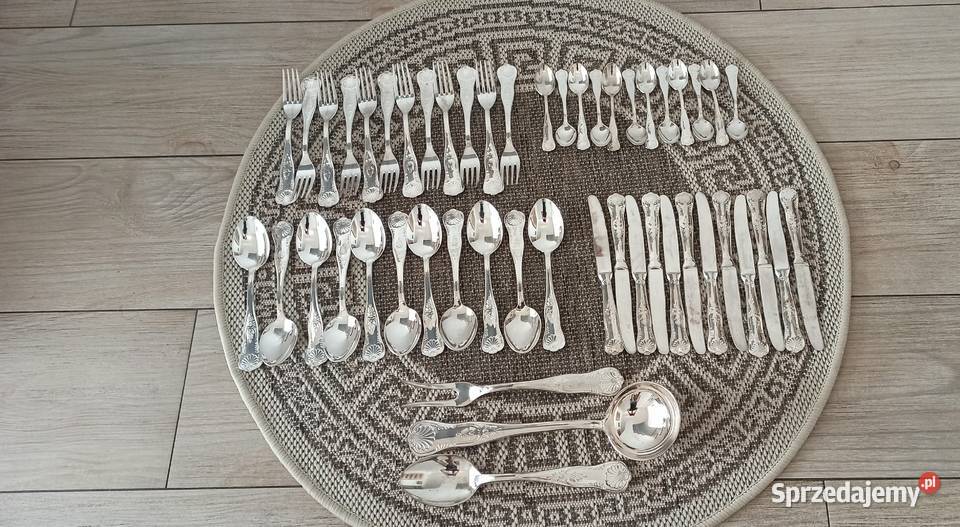 Ekskluzywny Komplet Sztućców z Motywem Muszli Kraków sprzedam