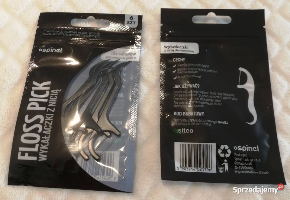 Wykałaczki z nicią dentystyczną 6 Czeladź