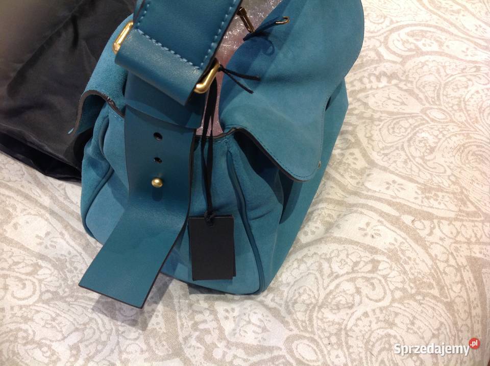 PINKO Torebka Zamszowa Damska j NOWA Skóra Nowa Sól sprzedam