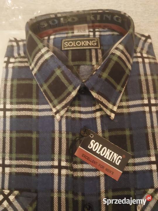 Koszula męska flanelowa NOWA Rozmiar XL Odzież codzienna mazowieckie Warszawa