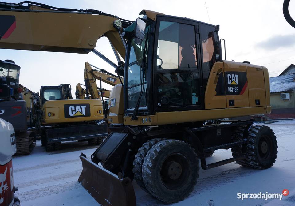 Koparka kołowa CAT M 318 F 2016 świętokrzyskie Jeziorko