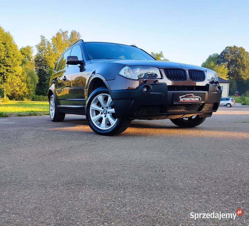Ładne BMW X3 25 benzyna 4x4 xdrive 2004 benzyna Domaradz sprzedam