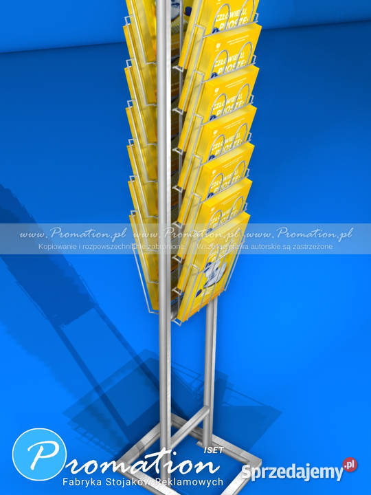 Stojak kaskadowy metalowe na foldery i katalogii śląskie Katowice sprzedam