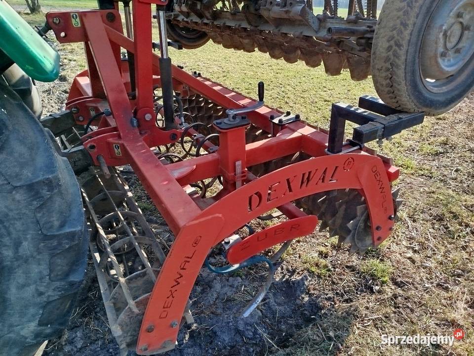 Agregat Uprawowo Siewny ŻUBR 27m DEXWAL Wał nieuszkodzony