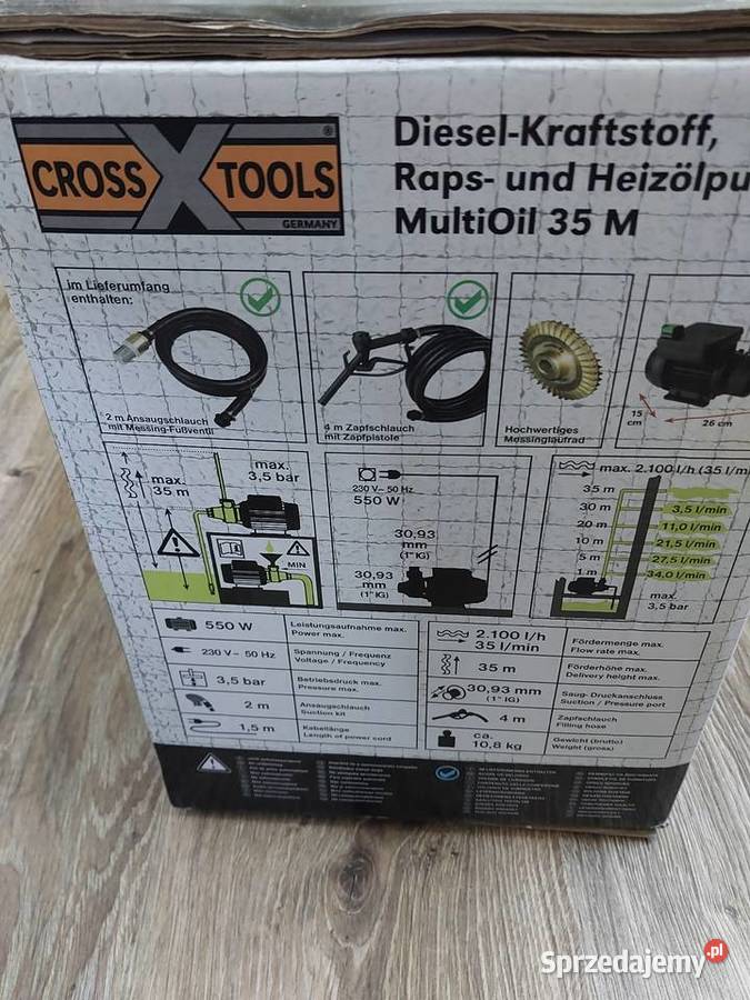 Pompa paliwa TIP Cross Tools MultiOil 35 M Biskupice Radłowskie