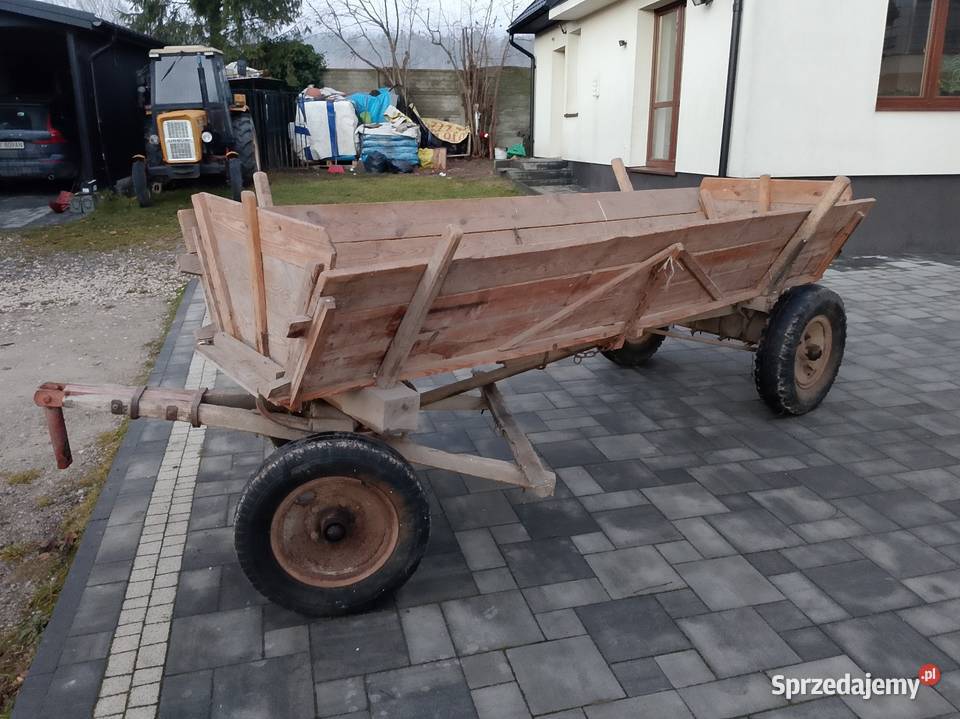 Wóz fura przyczepa świętokrzyskie Bieliny sprzedam