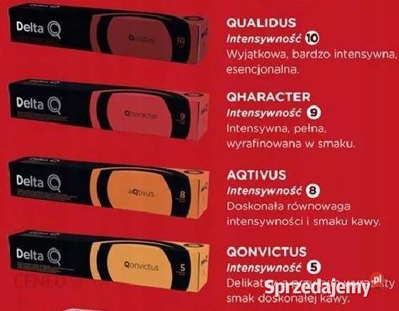 KAPSUŁKI KAWA DO EKSPRESU DO KAWY DELTA Q 4 Kraków sprzedam