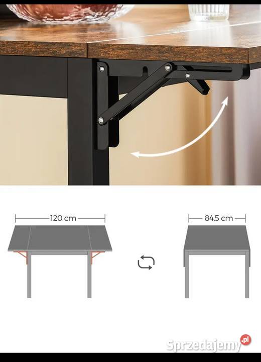 Stół rozkładany industrialny Pasłęk