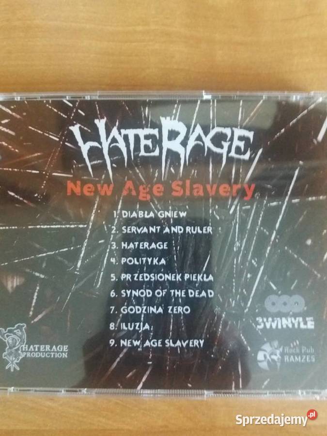 Płyta trash metal Haterage CD Lublin