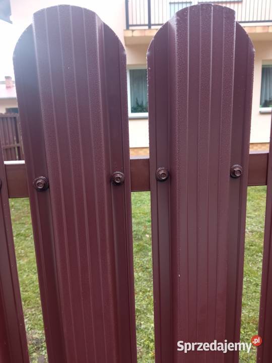 Sztachety metalowe szer 115 duży wybór