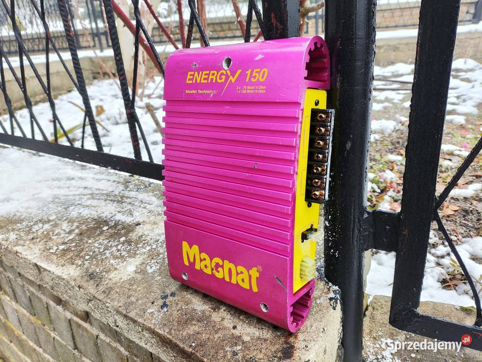 Wzmacniacz samochodowy 2 kanałowy Magnat ENERGY