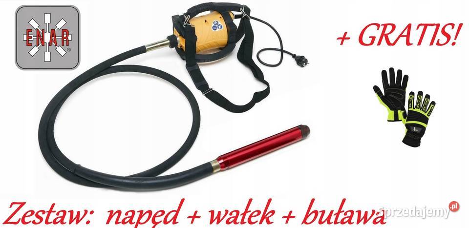 Wibrator do betonu Enar Dingo 230 V 4m 40mm wielkopolskie Poznań