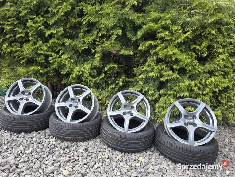 Nowe Felgi aluminiowe 4x108 et25 7j r16 peugeot Dębinka