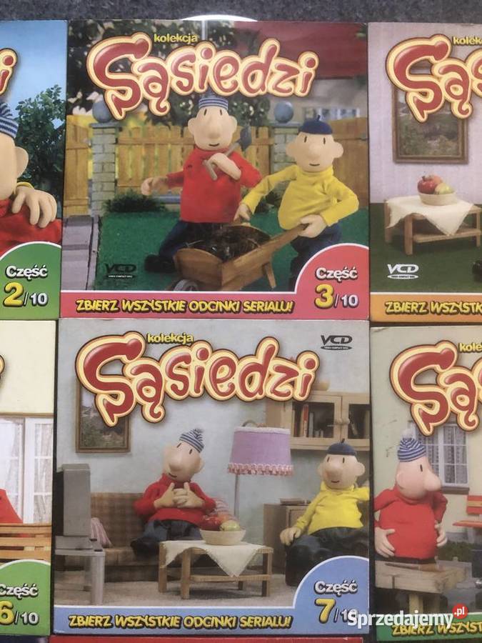 Sąsiedzi kolekcja bajek na VCD Pozostałe Jaworzno