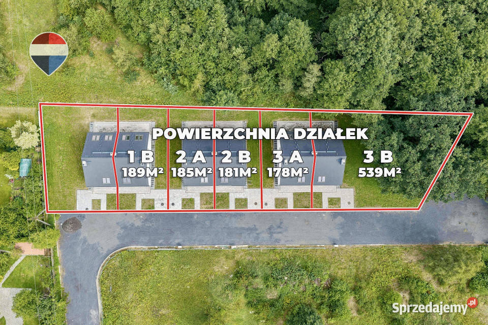 Na sprzedaż segmenty 109 m w sąsiedztwie lasu lubuskie Droszków