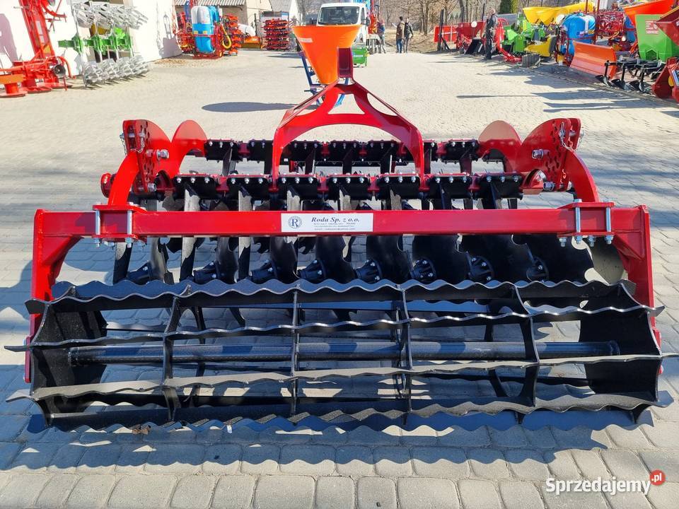 Brona talerzowa Talerzówka Agregat z wałem LEKKA nieuszkodzony Jasło sprzedam