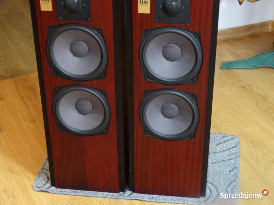 Audiofilskie kolumny Elac EL135 śliczne WYSYŁKA Słuchawki i głośniki Jasło