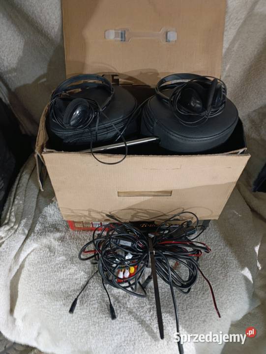 Zagłówkek z monitorem dvd 2sztuki Zagłówki wielkopolskie Kobylnica