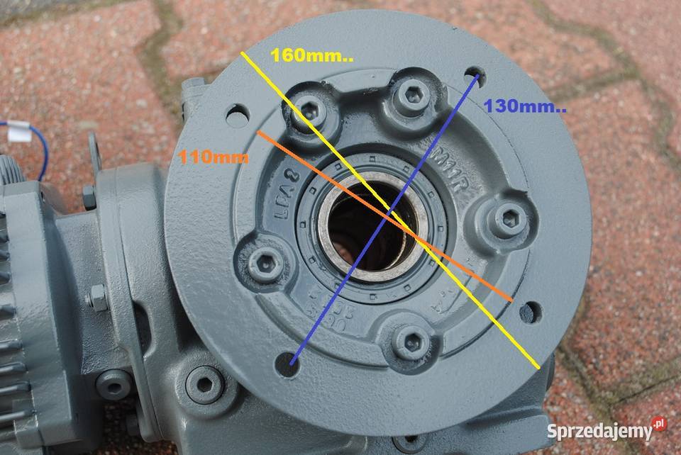 Motoreduktor kątowy 01111kw 14143obr Firmy SEW lubuskie Kargowa