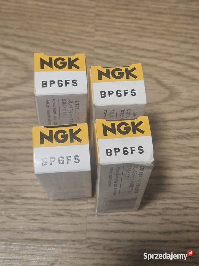 Swiece zapłonowe NGK BP6FS 4SZTUKI KPL śląskie
