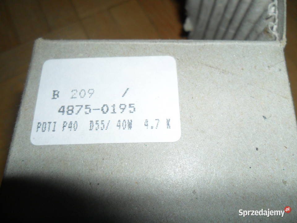 Potencjometr dużej mocy śląskie Tychy