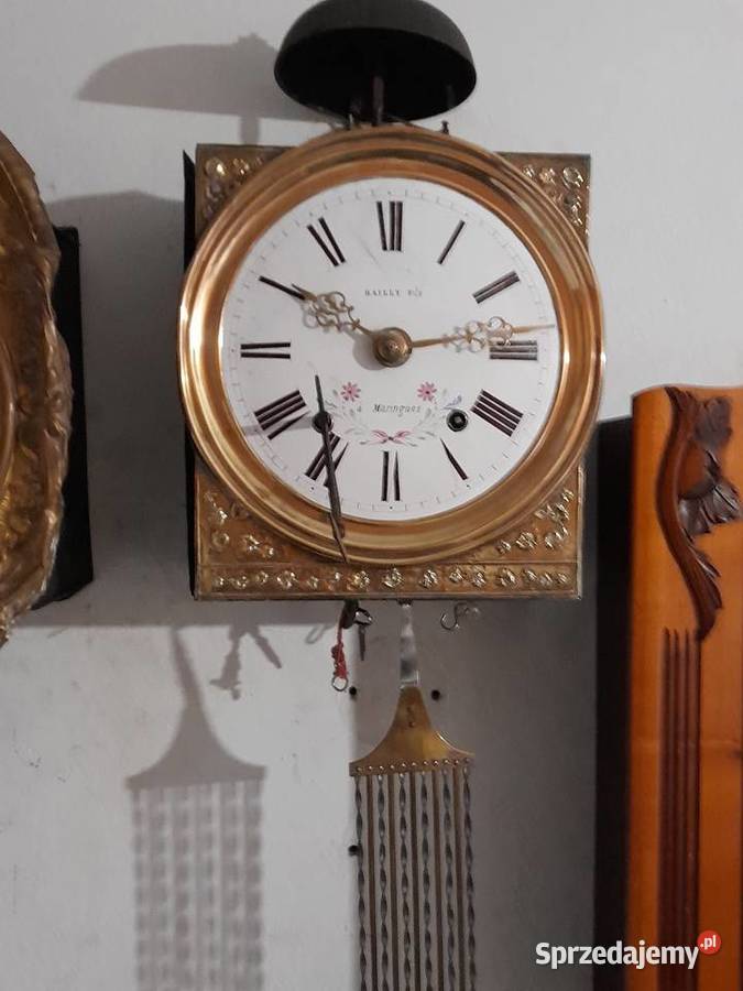 Mechanizm do zegara stojącego francuskiego Antyki, Sztuka, Kolekcje Rzeszów