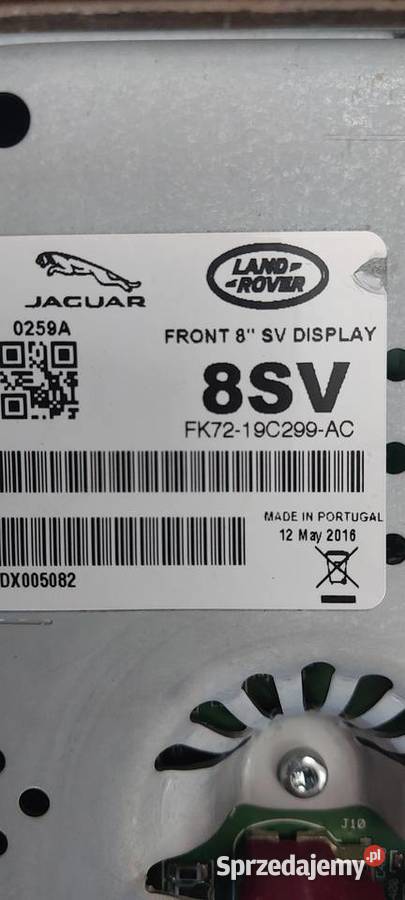 Ekran wyświetlacz JAGUAR XF FK7219C299AC Szczecin