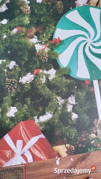Tło świąteczne Boże Narodzenie duże Brodnica