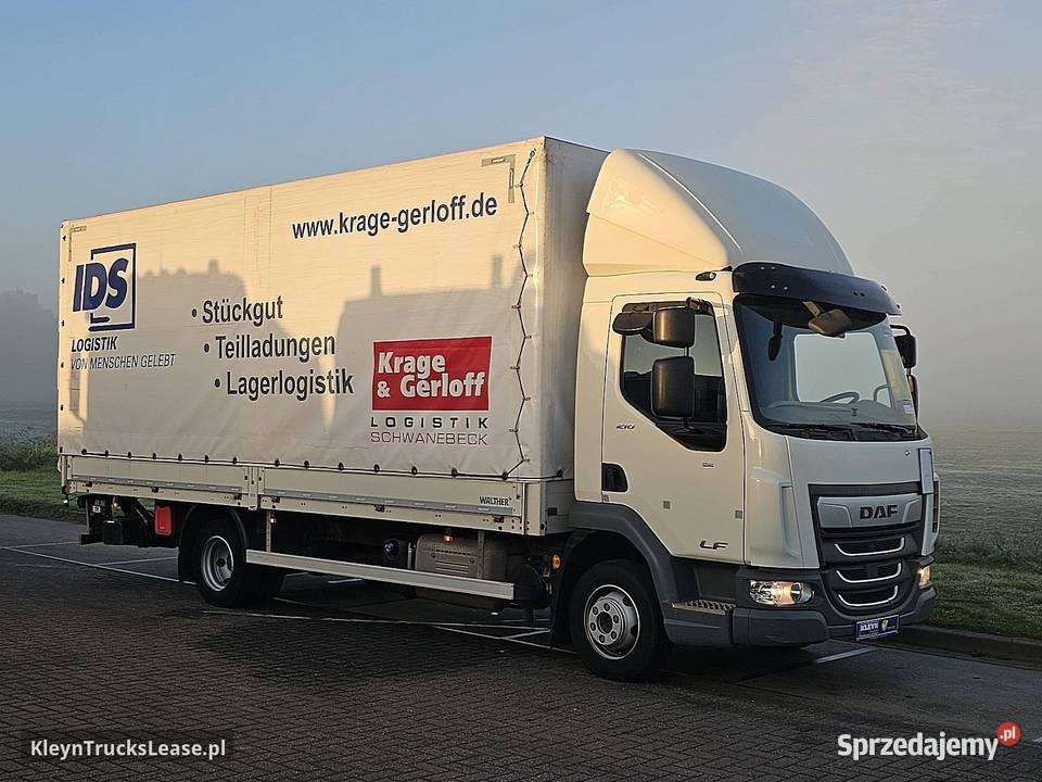 DAF LF 210 86T plandeka 4x2 2022 Samochody ciężarowe