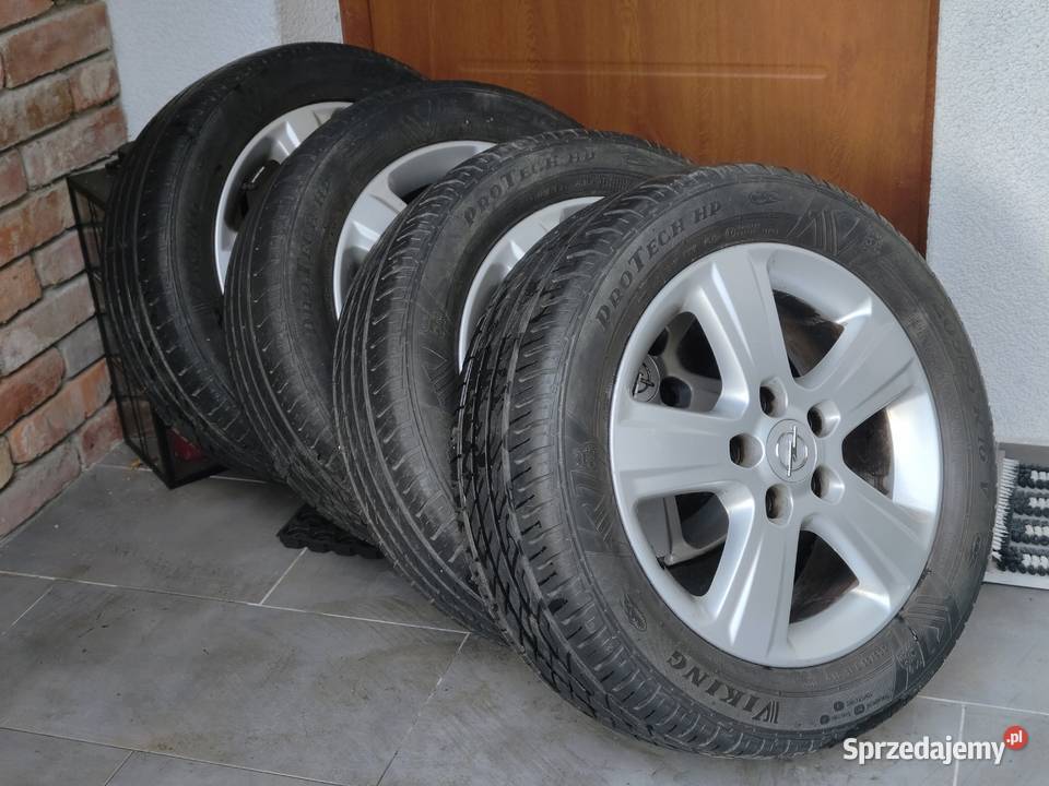 4 alufelgi 16 OPEL z oponami letnimi 20555 Jarocin