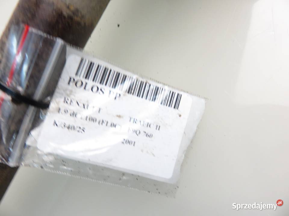 PÓŁOŚ PRAWA RENAULT TRAFIC II 19 dCi małopolskie