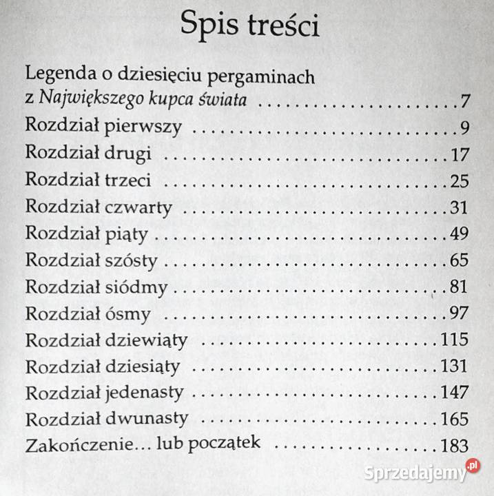 Największy sekret świata Og Mandino Chełm sprzedam