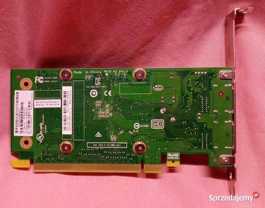 Karta graficzna Nvidia Quadro NVS 310 1GB GDDR3 Karty graficzne