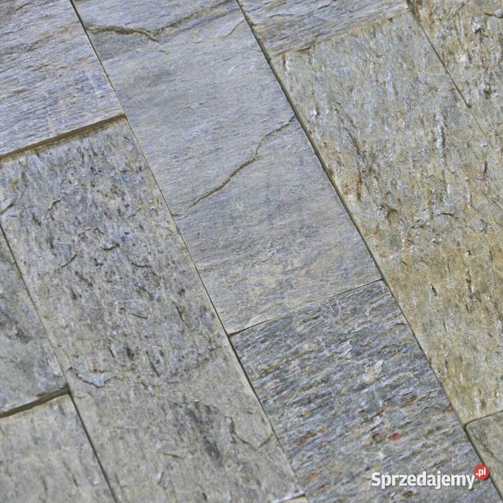 Płytki Łupek Silver Shine naturalny 10x30x0813 Gdynia