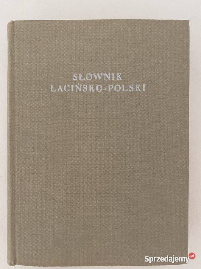 Słownik łacińsko-polski - Kumaniecki Kazimierz
