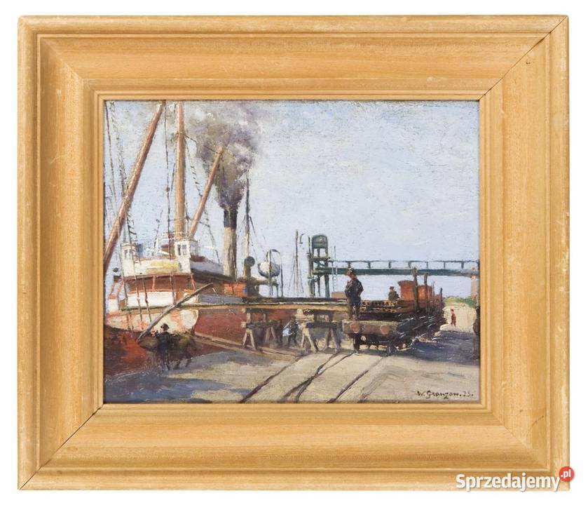 GRAŃZOW Władysław 1872 Warszawa 1932 Paryż Widok